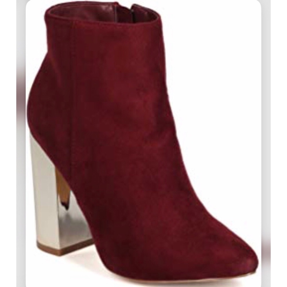 Burgundy Booties - Picture 3 of 3